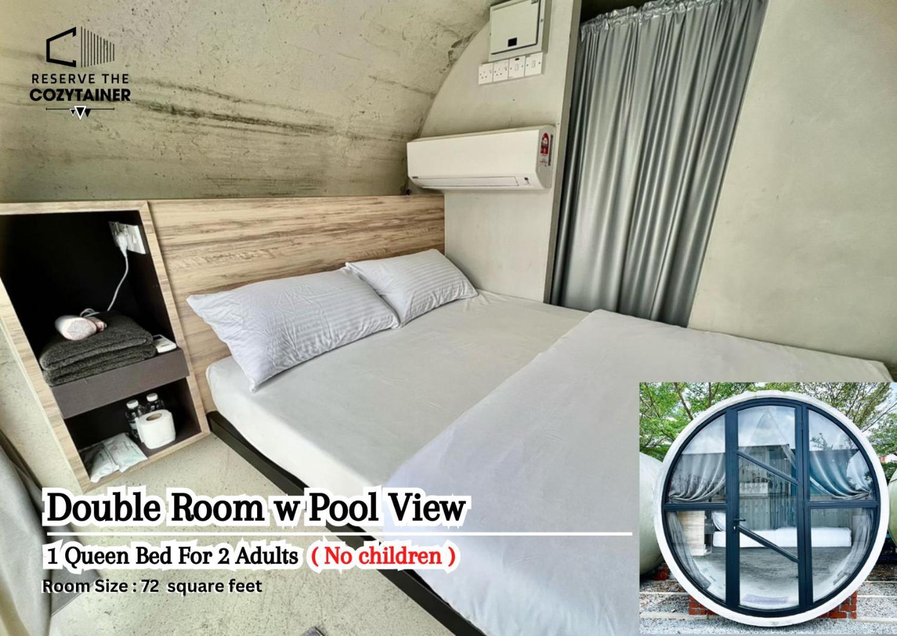 Hotel The Cozytainer Taiping Exterior foto